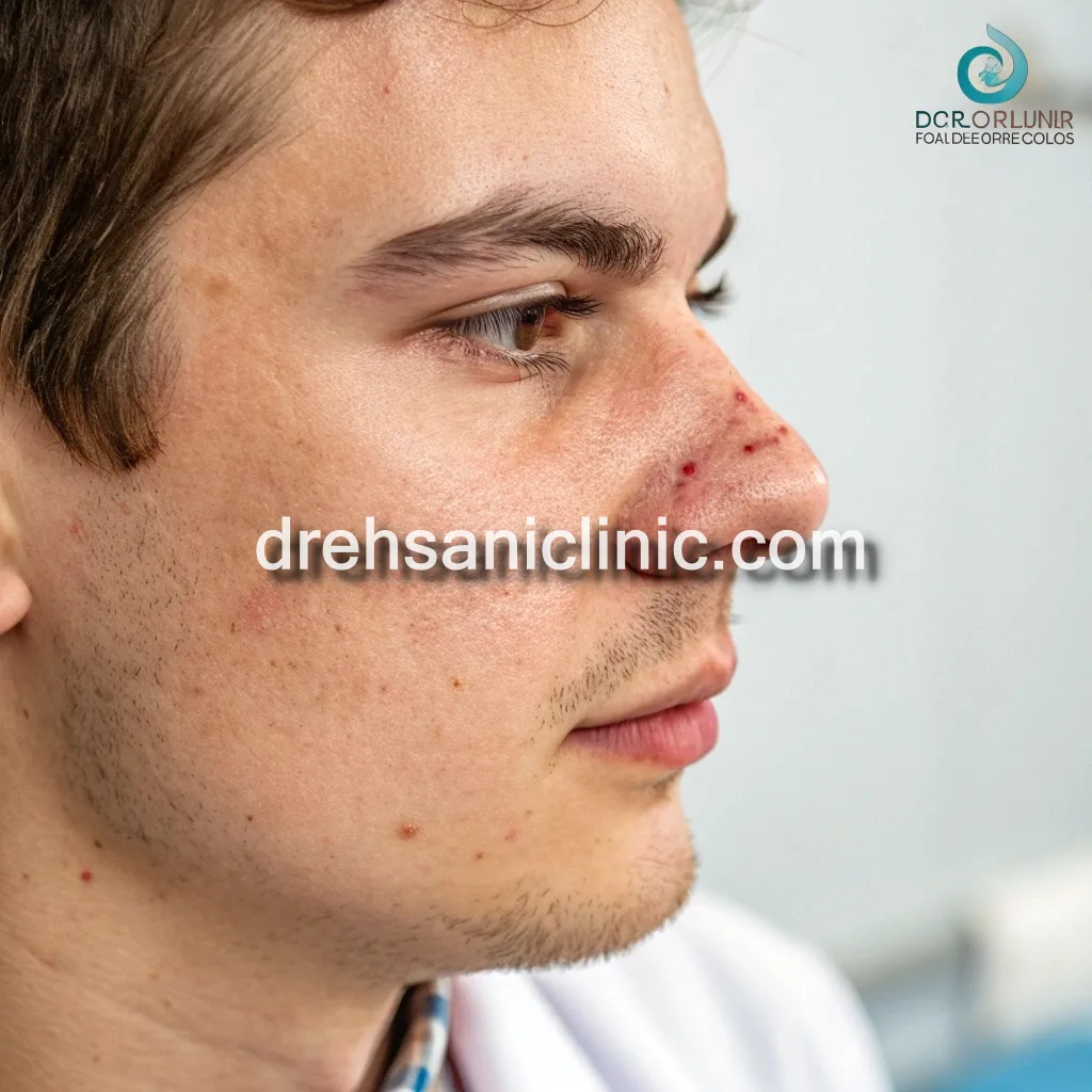 عکس احسانی خدمات جراحی بینی شکسته و بد جوش خورده
