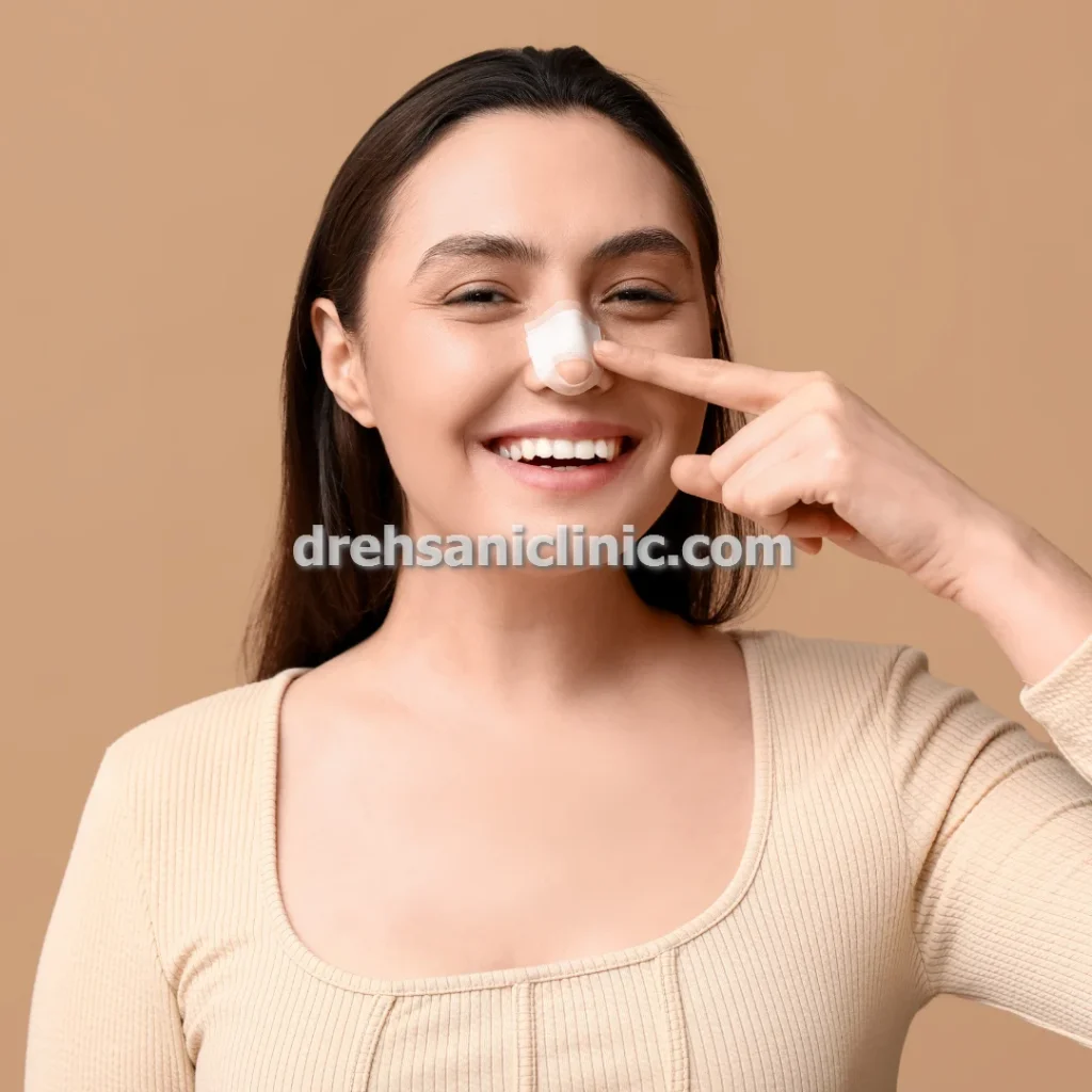 جراحی بینی برای اصلاح انحراف ساختار غضروفی